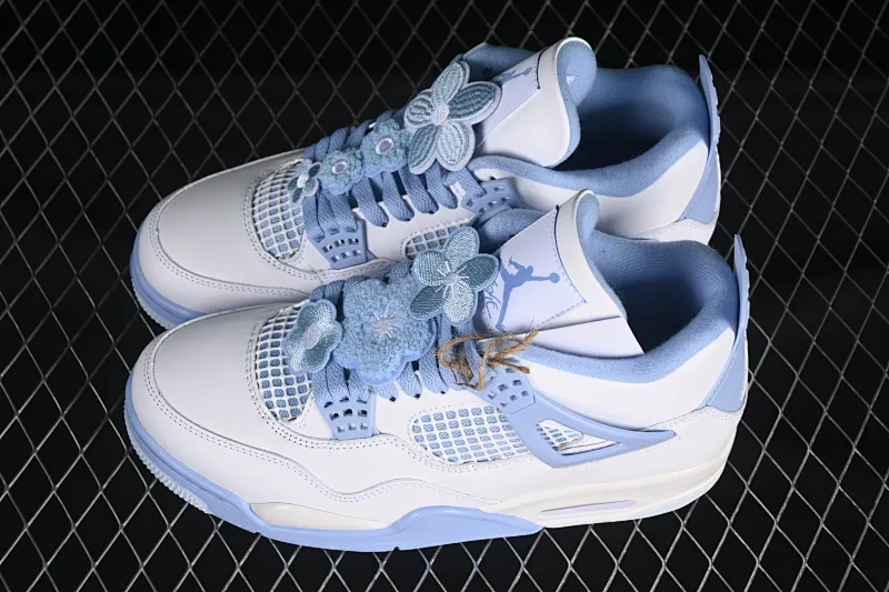 All categories Air Jordan Jordan series basketball shoes Air Jordan 4 Air Jordan 4 Retro "Forget Me Not" AJ4 Joe 4 Mother's Day HV0823-100
